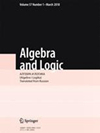 Algebra And Logic