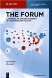 Forum-a Journal Of Applied Research In Contemporary Politics