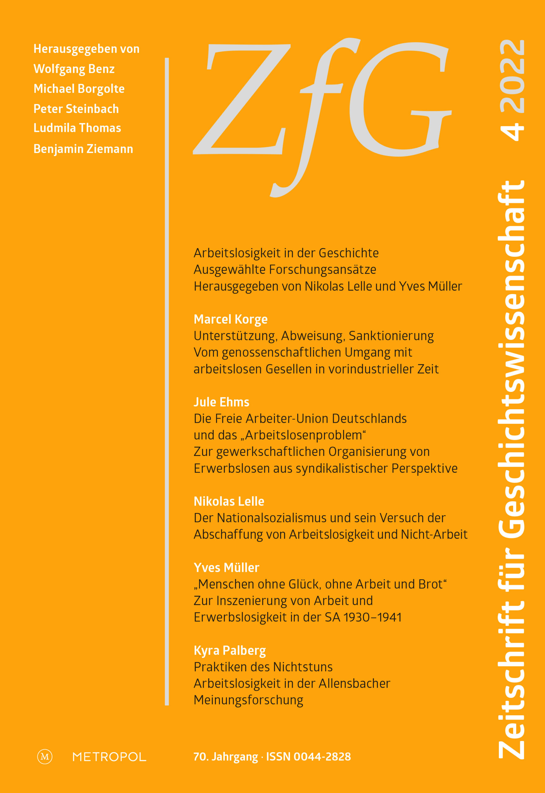 Zeitschrift Fur Geschichtswissenschaft