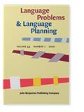 Language Problems & Language Planning