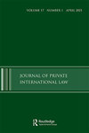 Journal Of Private International Law