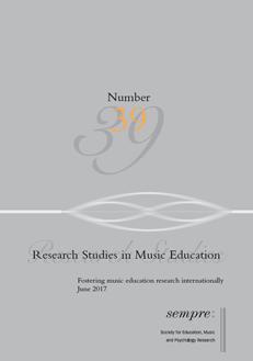 Research Studies In Music Education