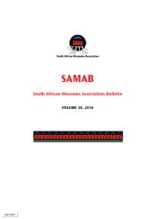 South African Museums Association Bulletin