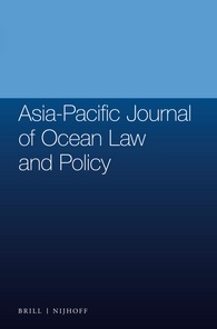 Asia-pacific Journal Of Ocean Law And Policy