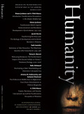 Humanity-an International Journal Of Human Rights Humanitarianism And Developmen