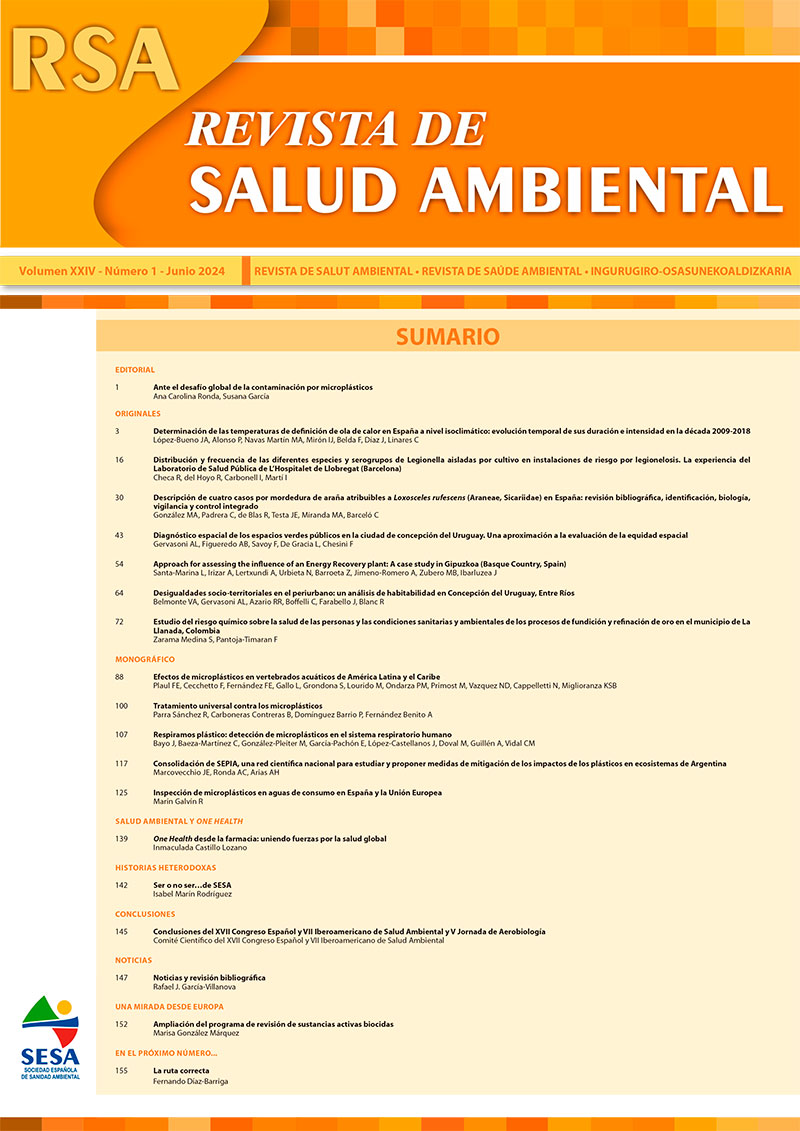 Revista De Salud Ambiental