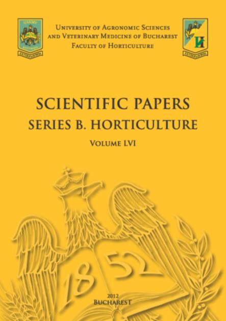 Scientific Papers-series B-horticulture