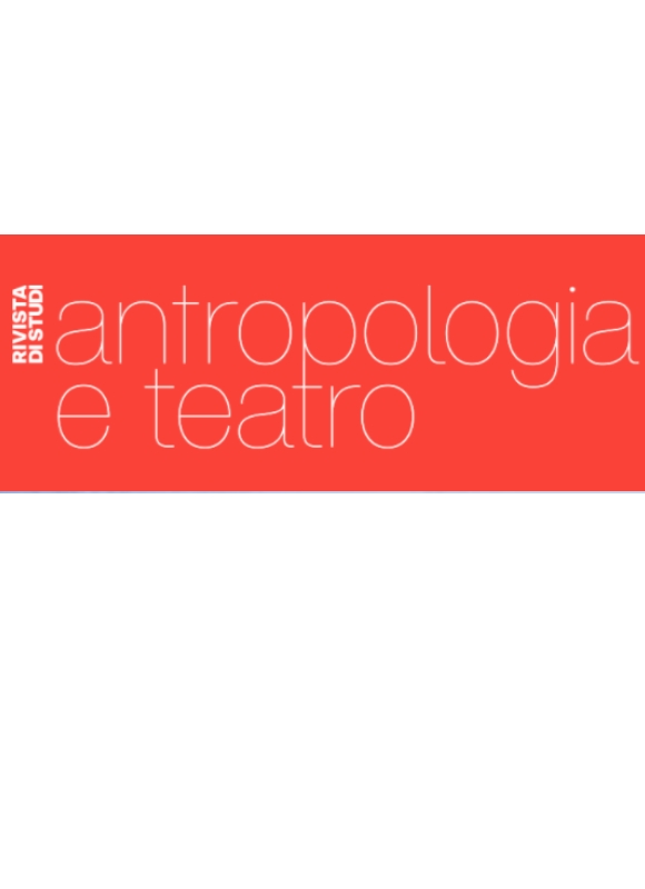 Antropologia E Teatro-rivista Di Studi