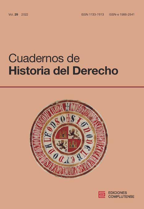 Cuadernos De Historia Del Derecho