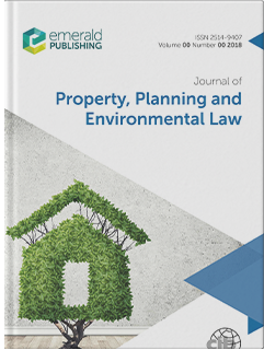 Journal Of Property Planning And Environmental Law