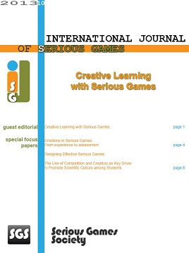 International Journal Of Serious Games