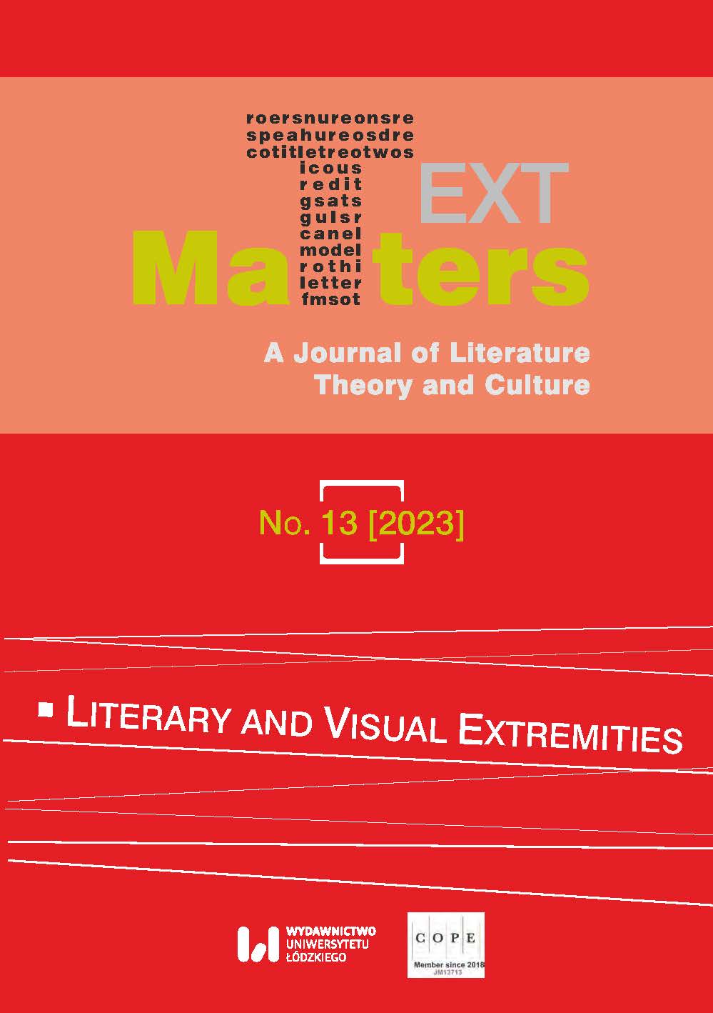 Text Matters-a Journal Of Literature Theory And Culture