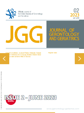 Journal Of Gerontology And Geriatrics