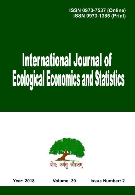 International Journal Of Ecological Economics & Statistics